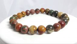 Picasso Jasper Stretch Bracelet